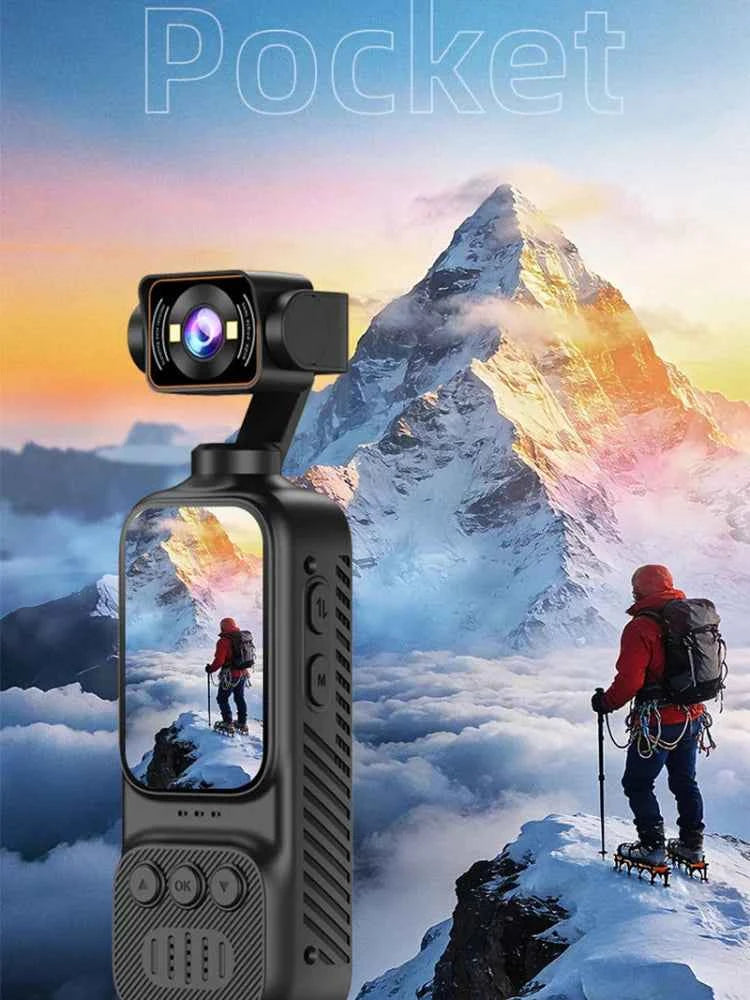 Portable Multifunctional Pocket Camera With High-definition Anti Shake Vlog Outdoor Handheld Sports Camera And Wifi Recorder New