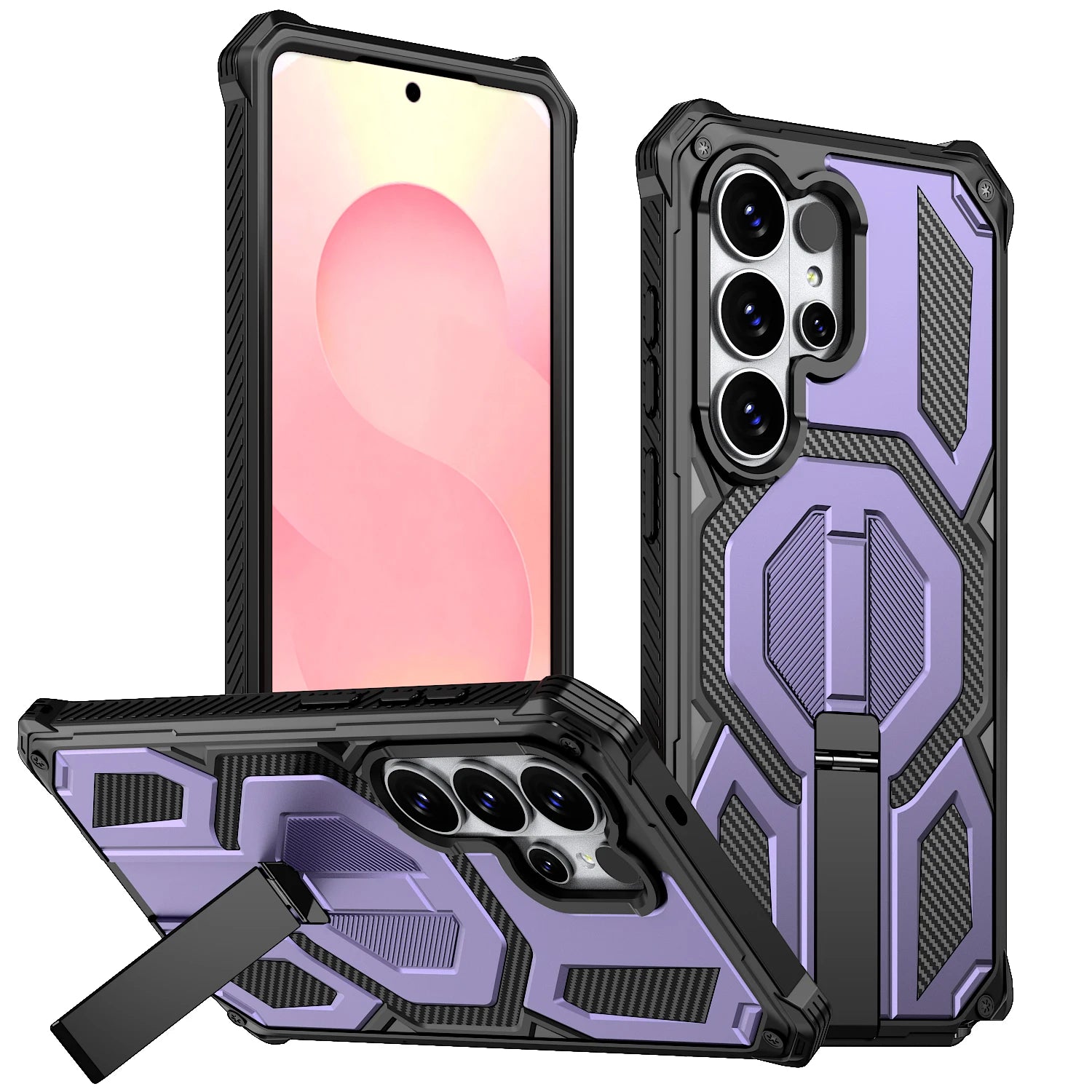 Magnetic Case For Samsung Galaxy S26 Ultra S25 S24 Military Grade Protectio Shockproof Heavy Shock Absorption Protective Covers