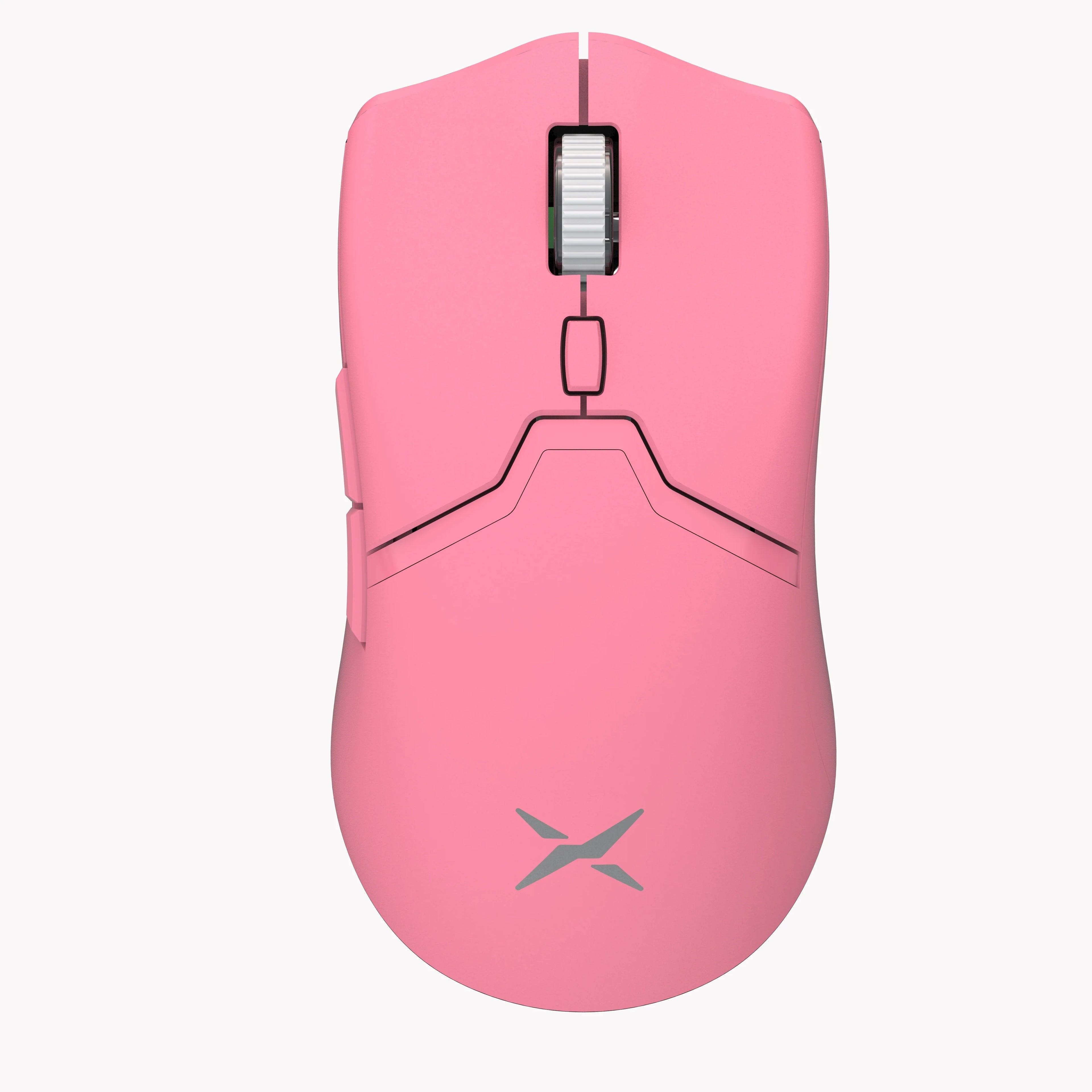Delux M800PRO Gaming Mouse Wireless Tri-Mode Connection PAW3395 26000DPI 6 Programmable Buttons Macro Colorful Mice for PC Gamer