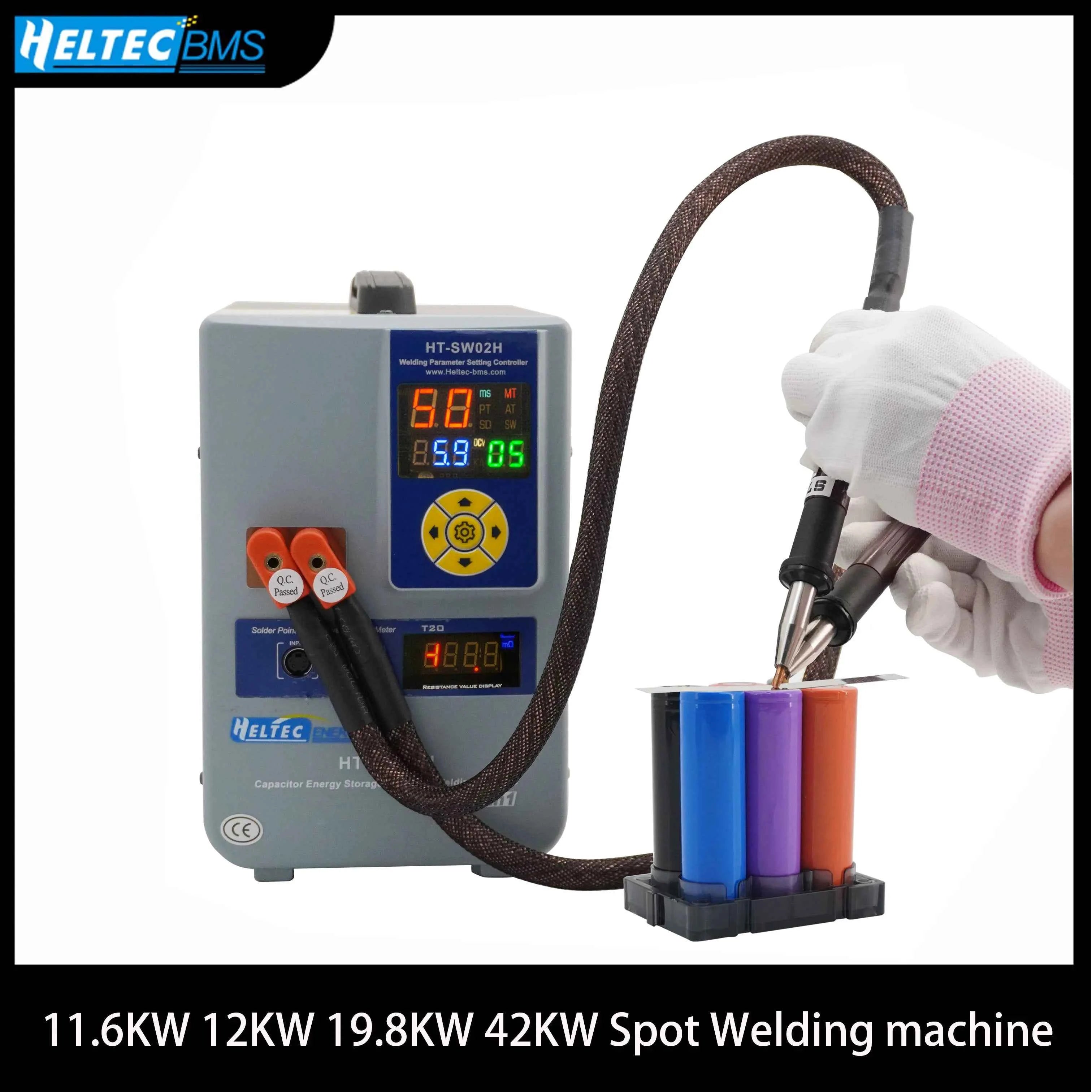 Energy Storage Capacitor Spot Welding Machine 11.6KW 14.5KW 21KW 42KW Battery Welder Spot Welder Pure Nickel Welding