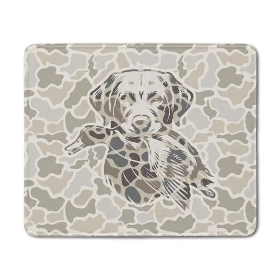 Mallard Duck Camo Mouse Pad, Duck Hunting Hunter Gifts, Camo Wildlife Mouse Pads Mousepad for Home Office Dorm Computers Laptop