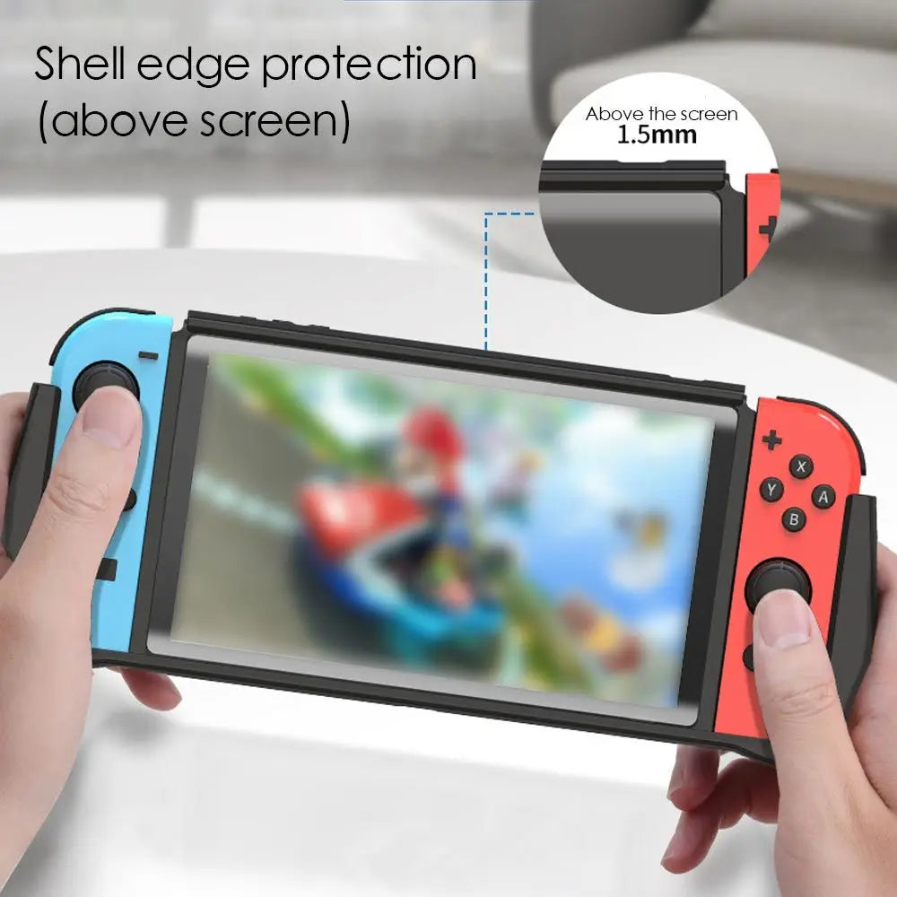 Protective Case Silicone Soft Shell Game Skin Protective Case for Nintendo Switch OLED Game Console Accessories