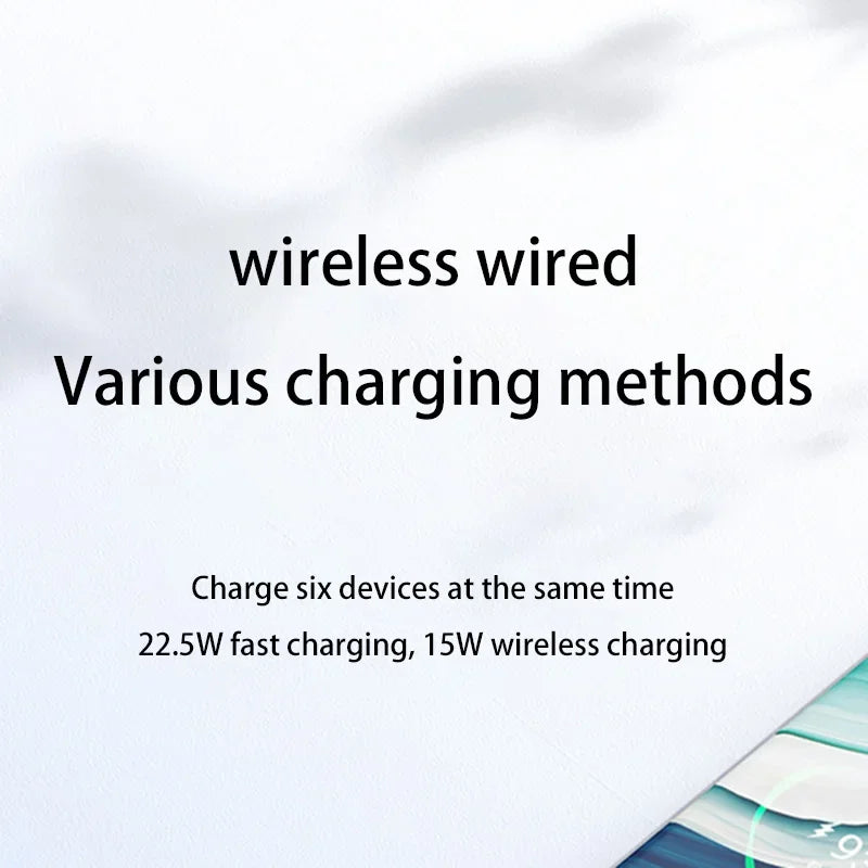 New 20000mAh Magnetic Wireless Power Bank with Cable Stand 22.5W Fast Charger for IPhone 17 16 15 14 13 Samsung Xiaomi Powerbank