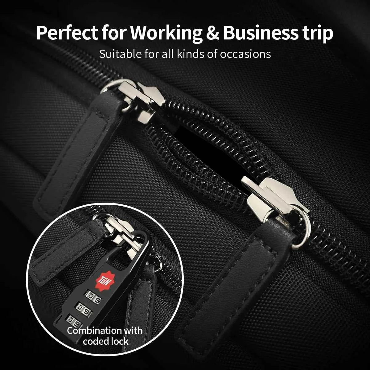 Tigernu Travel Backpacks For Men 14 15.6 17inch Laptop Backpacks Business Backpack Bags For Travel Backpacks Schoolbag knapsack