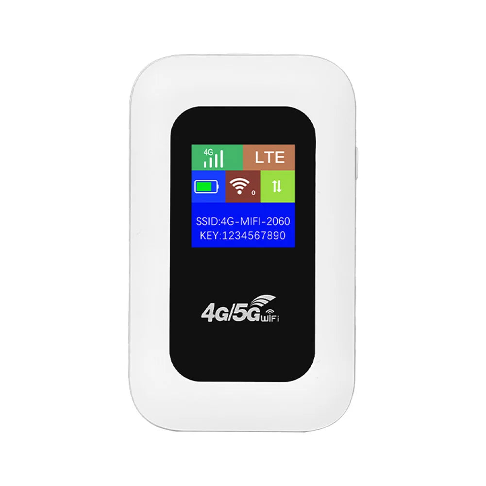 4G LTE Mobile WiFi Router with SIM Card Slot 150Mbps Wireless Router Repeater Mini Outdoor Hotspot for Home Office RV Camping