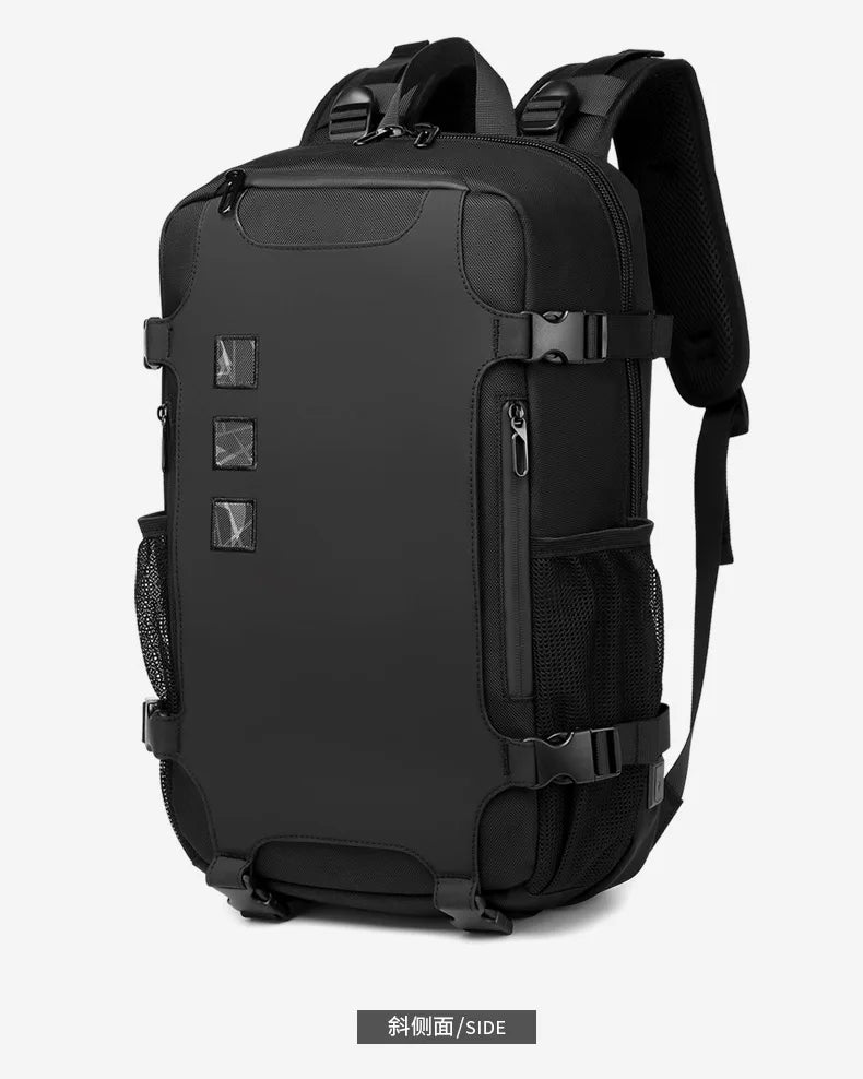 OZUKO Men Backpack Large Capacity 16 inch Laptop Backpacks USB Charging Teenager Schoolbag Male Waterproof Travel Bag Mochilas