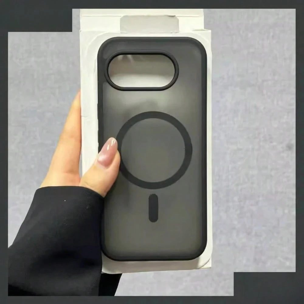 Thick, skin-like magnetic anti-slip phone case, compatible with iPhone 17, 17 Air, 16 Plus, 15 Pro, 14 Pro Max, 14, 13, and 12