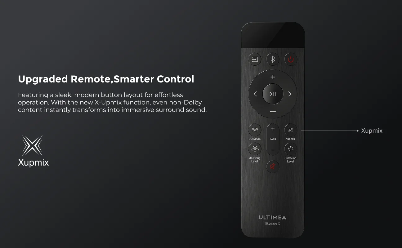 ULTIMEA 980W 7.1.4 Soundbar with Dolby Atmos&APP Control, 10