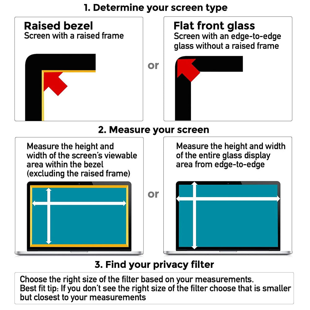 21.5 inch (477mm*268mm) Privacy Filter LCD Screen Protective film For 16:9 Widescreen Computer iMAC Laptop Notebook PC Monitors