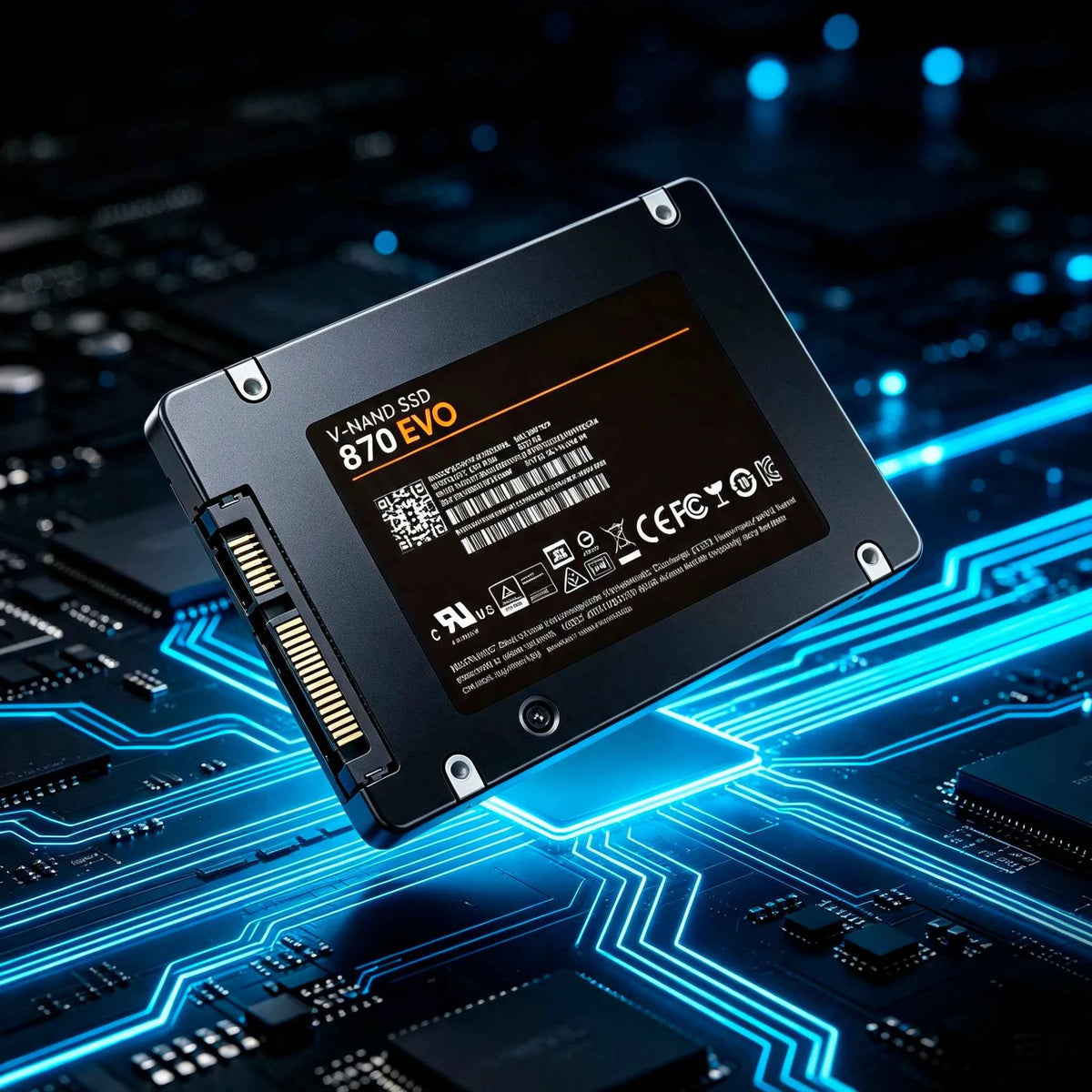 Fast and stable 870 EVO SSD 1TB 2TB 4TB, 2.5-inch SATA3 internal hard drive for laptops, microcomputers, and desktops