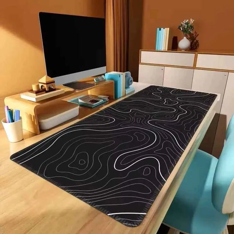Extra Large Mouse Mat for Professional Gamers - Stitched Border Design, Anti-Slip Rubber Backing, Low Friction Surface Compatibl