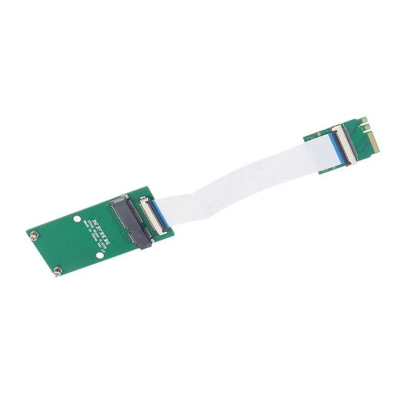 Mini PCIe WiFi Card To A+E E Key M.2 Network Adapter Extension Cable