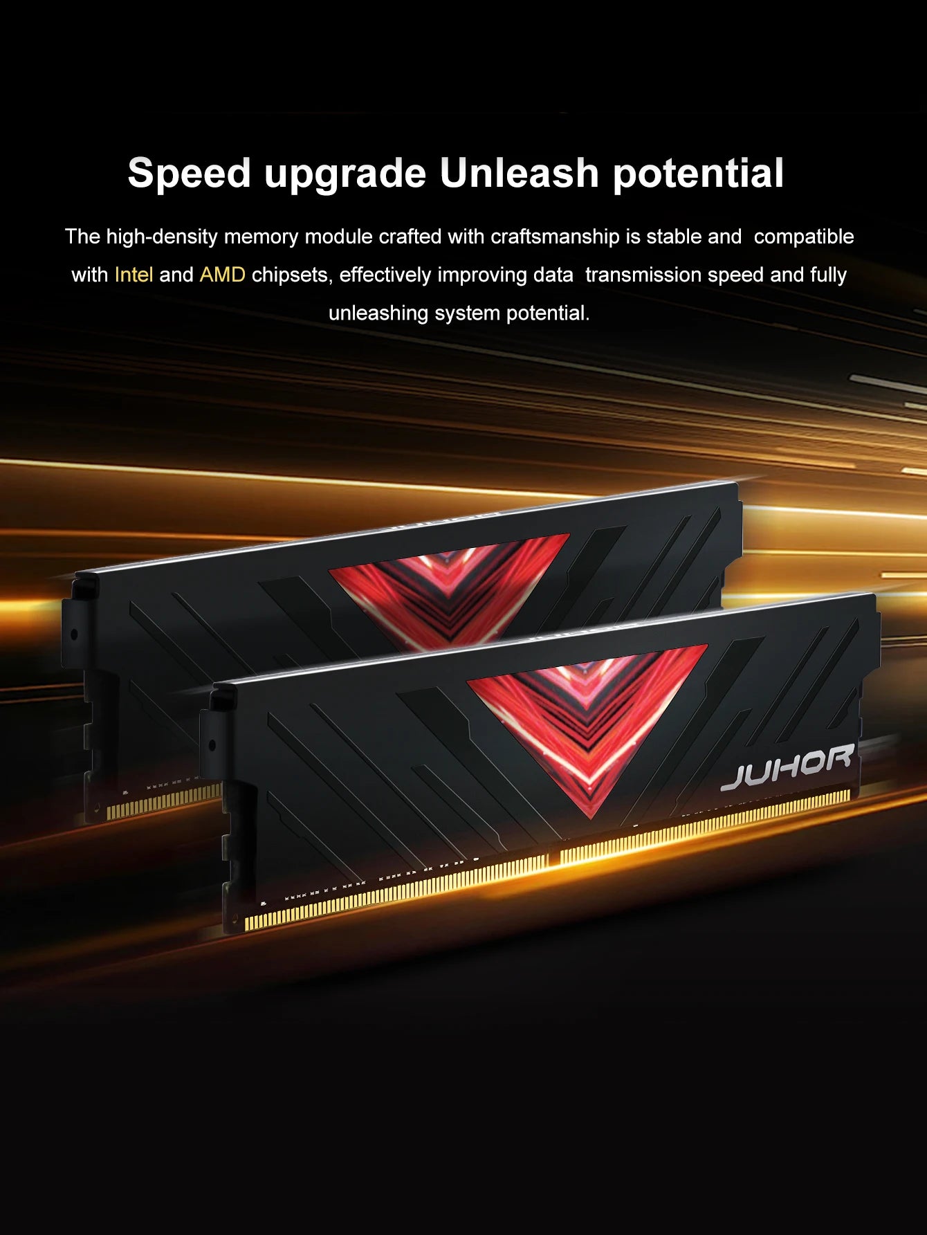 JUHOR Memoria Ram DDR4 8GB 16GB 3200MHz Udimm  Dimm  Desktop Memory