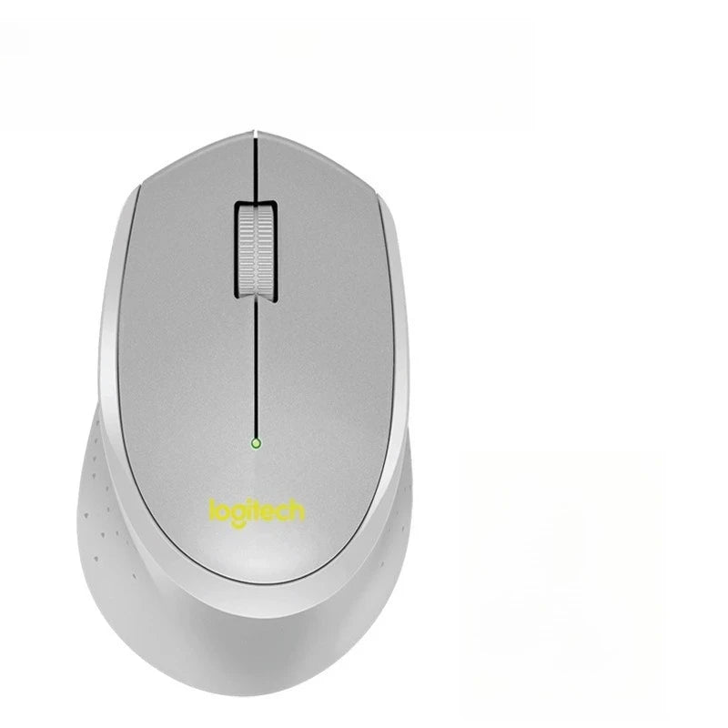 Logitech M330/M331 Wireless Silent Mouse, Ergonomic Comfort Design Quiet Click USB Plug and Play Mouse for PC Laptop Desktop