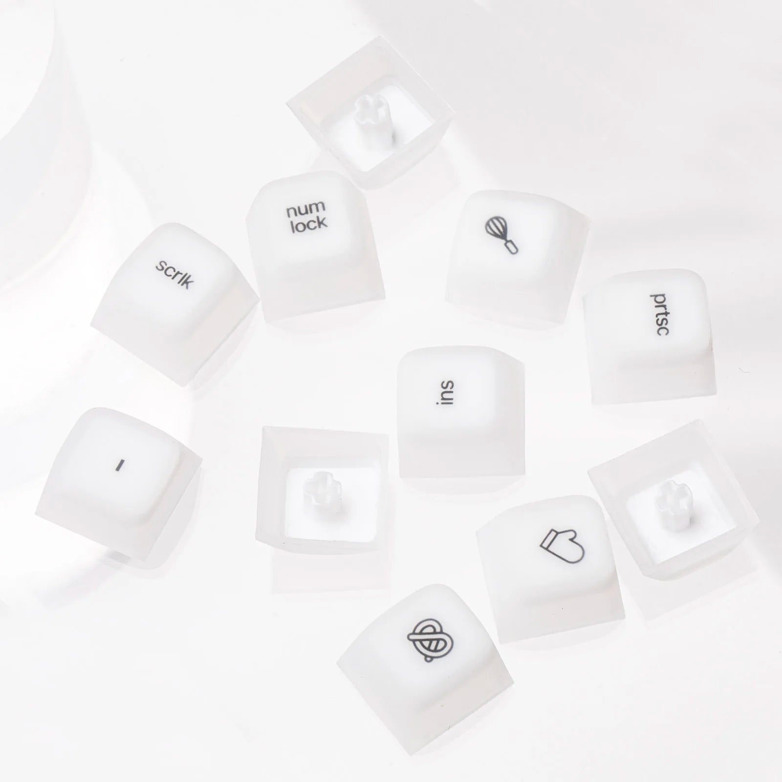 EPOMAKER AegisSil Keycap Set 113 Cherry Profile Silicone Material Keys for Cherry MX/Kailh/Outemu/Gateron Mechanical Keyboard