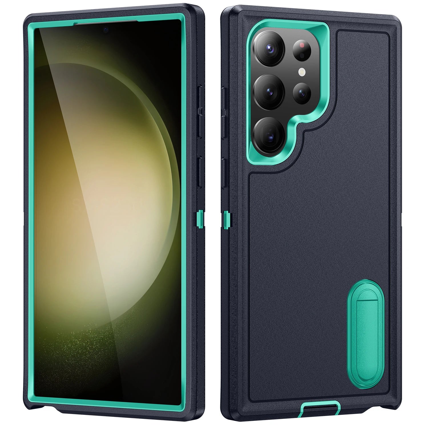 Military grade three-layer protective bracket phone case suitable for Samsung GalaxyS26 S25 S24 S23 Ultra A13 A14 A27 A37 Cover