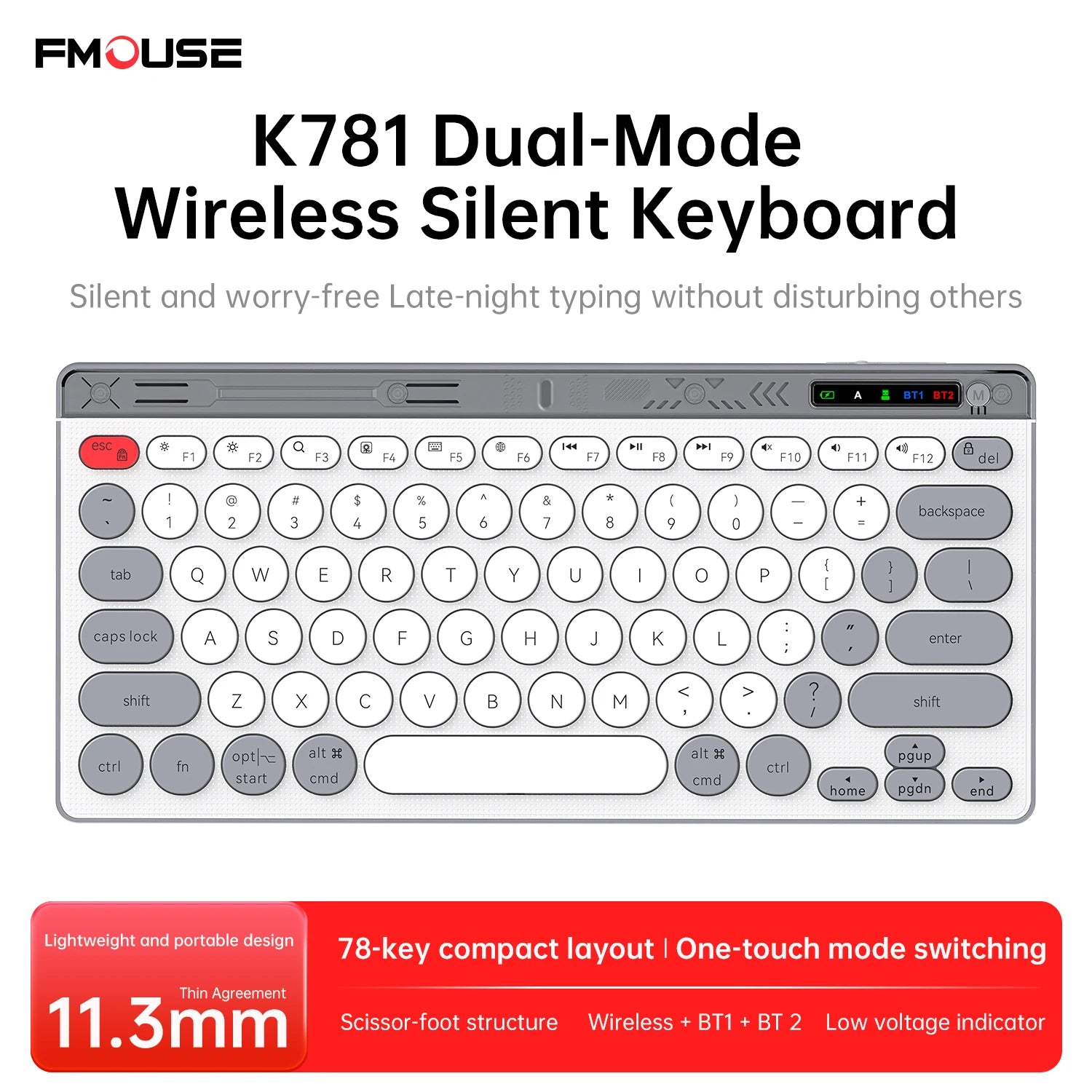 Bluetooth Wireless Keyboard Mouse Set Laptop Silent Button Charging Portable Mini Wireless Keyboard Office Typing