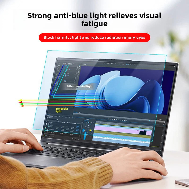 for 13/14/16/17/18 inch laptop privacy film customized size anti reflection and anti blue light radiation screen protector film