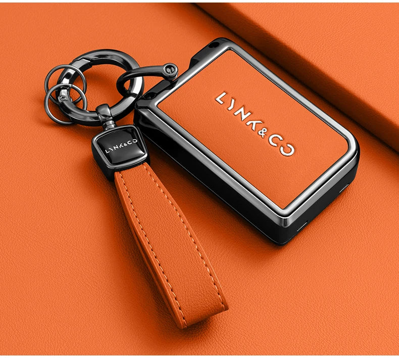 Car Key Cover Case Holder Remote Keyless Entry Car Accessories for LYNK&CO 05 01 02 03 06 Keychains Protection Key Fob