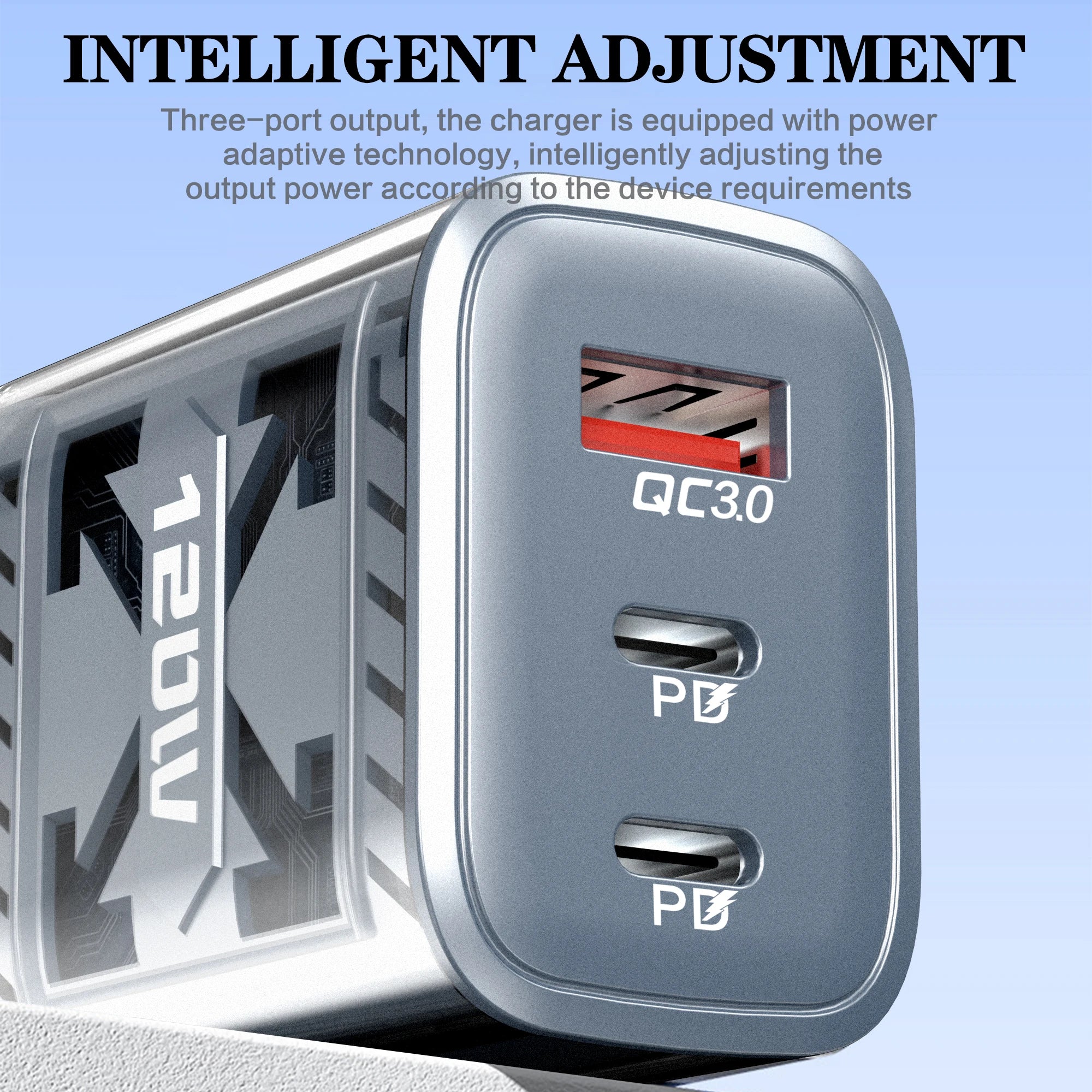 Multi Ports 120W Type C USB Fast Charging Charger Mobile Phone Adapter For iPhone Samsung Huawei Xiaomi PD Quick Charge Charger