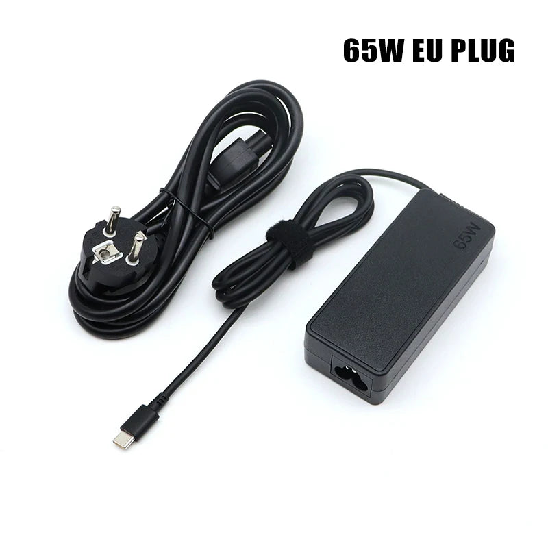 65W 20V 3.25A USB C Interface Power Supply Adapters For Lenovo ThinkPad Hp Yoga Dell ASUS Fast Charging TYPE C Laptop Charger