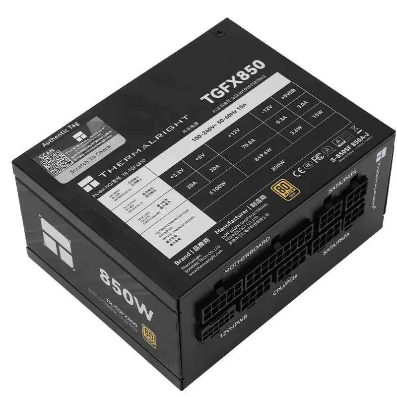 Thermalright TR-TGFX850 computer case power supply,SFX gold medal full module,support ATX3.0 /pcie5.0 (850 /750W)