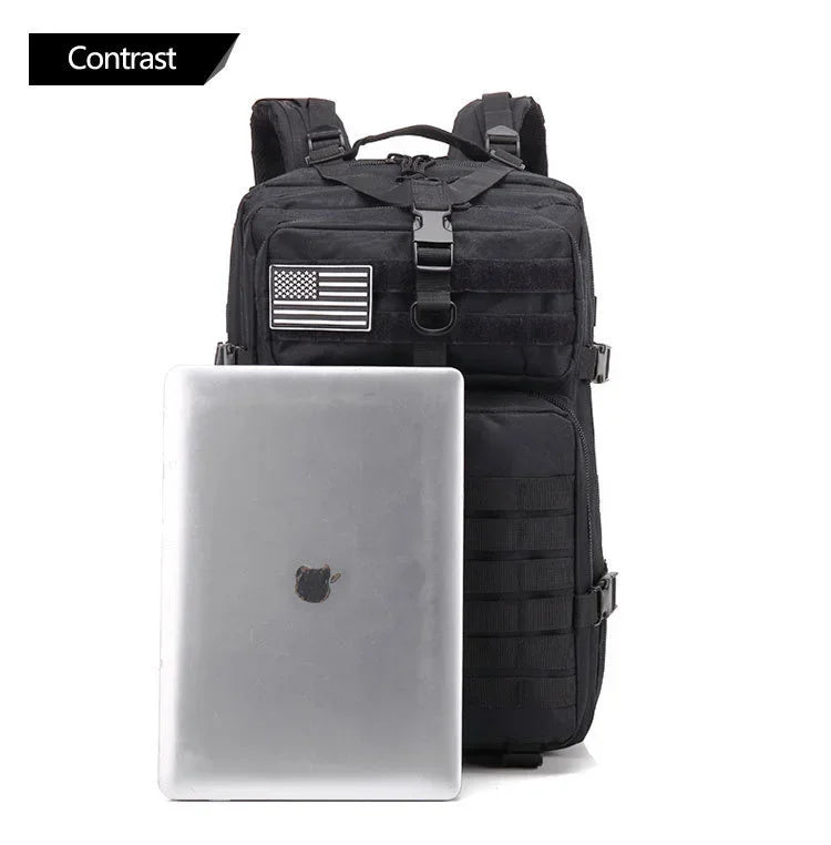 45L Man Tactical Backpacks Outdoor Traveling Bags Outdoor 3P School Pack EDC Molle Pack For Trekking Hunting Bag