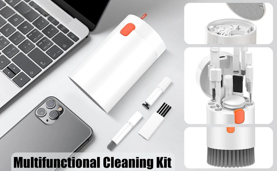 20 in 1 Multifunctional Cleaning Kit for AirPods, Keyboard, Laptop, Earbuds, Camera, Phone, USB C Port Cleaner