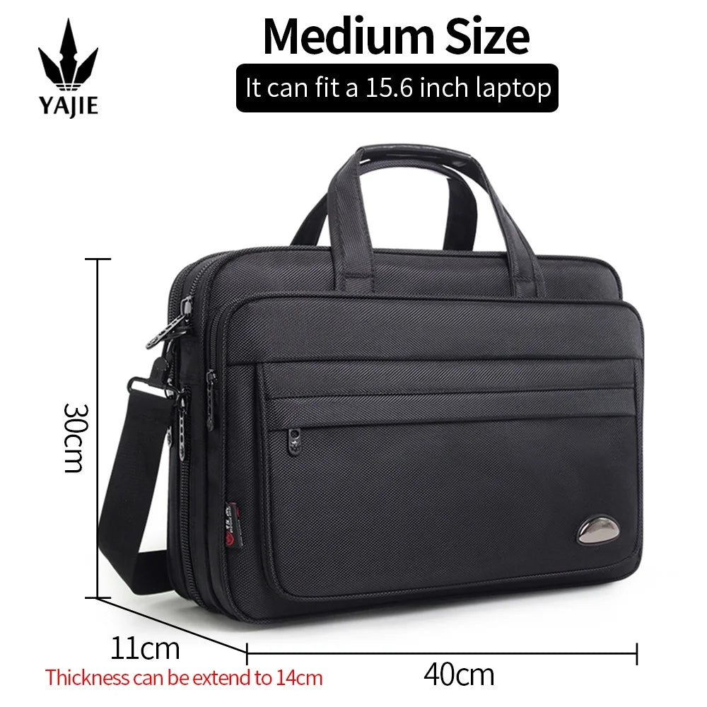 Large Capacity Briefcase Bag Men Business Bag 15.6 inch 17