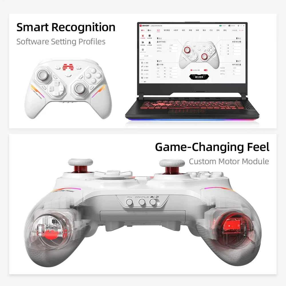 BEITONG PanGu Custom Modular Game Controller Wireless Gamepad Customizable Gaming Controller for PC/NS2/Mobile/Steam