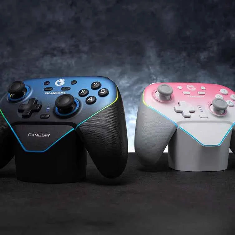 GameSir Super Nova Wireless Switch Controller with Charging Station, Hall Effect Joystick for PC Nintendo Switch 2 Android Phone