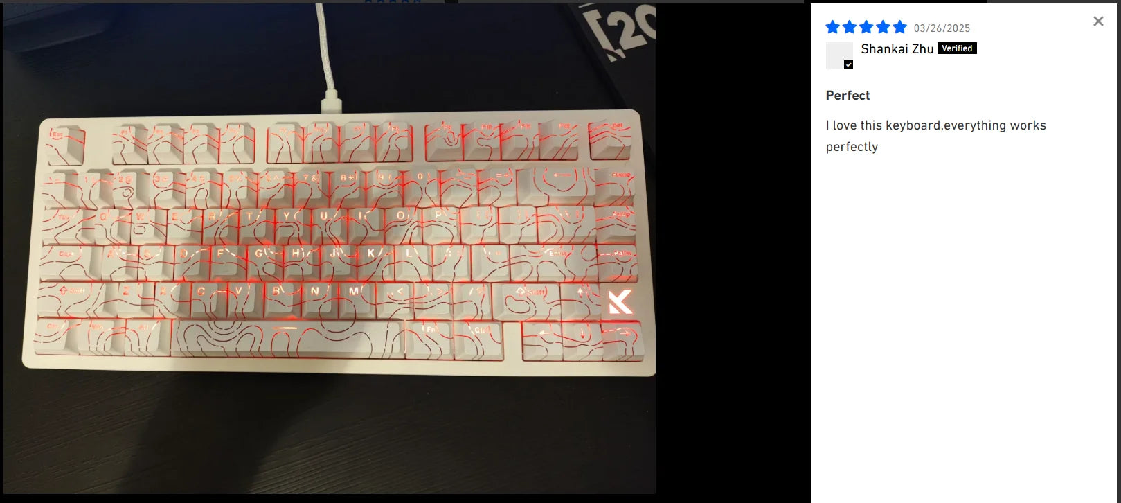 MCHOSE JET75  Magnetic Switch Gaming Keyboard Hall Effect Hot-Swappable Customized RGB Snap Tap 0.1ms Latency 8kHz Polling Rate