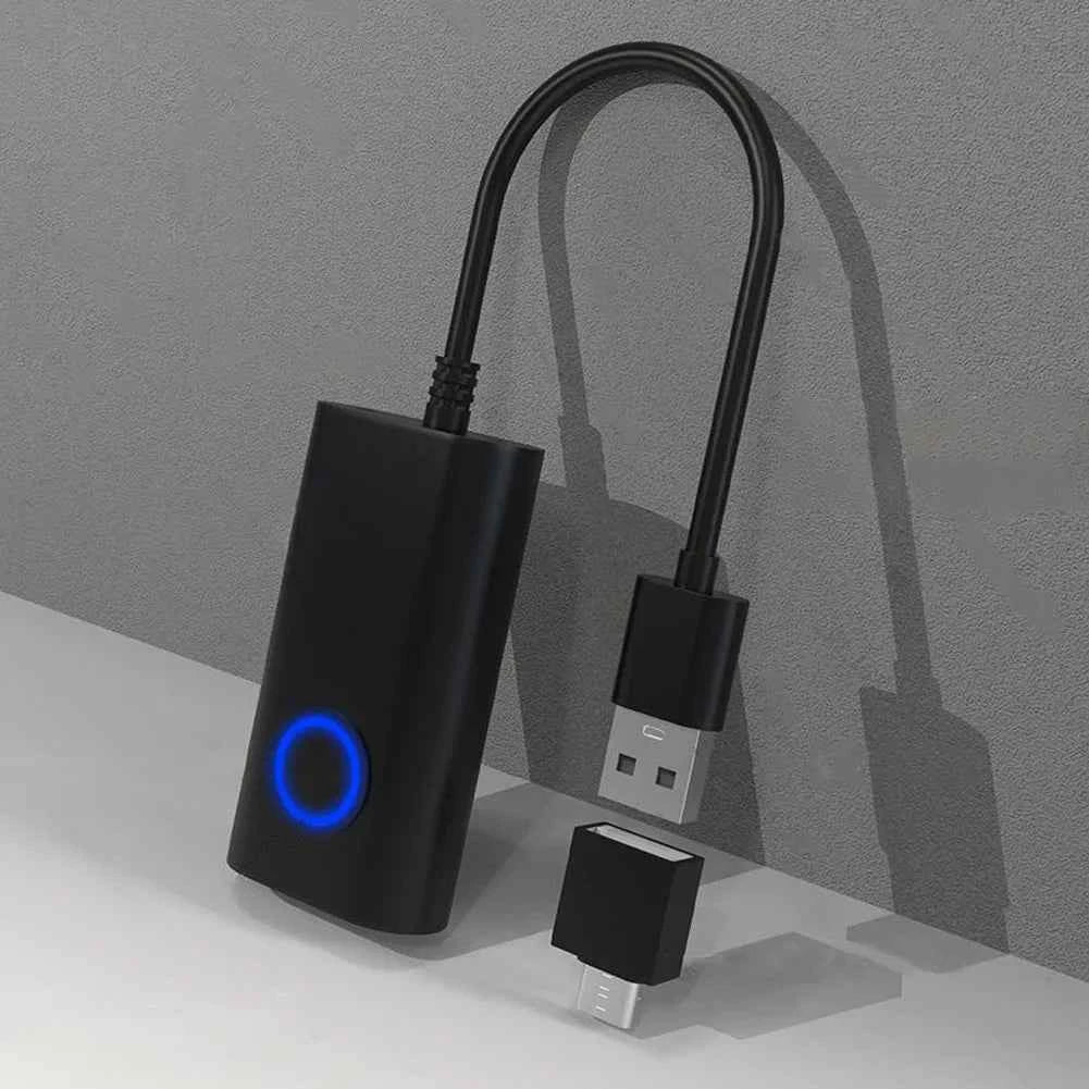 2 in 1 USB Type-C Mouse Jiggler with ON/OFF Switch Virtual Mouse Mover Drive Free Automatic Mouse Shaker Keeps Computer Awake