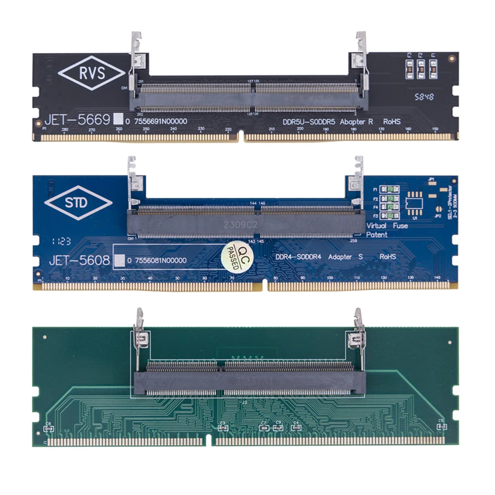 Laptop to Desktop Memory Adapter Card – SO-DIMM to PC DIMM