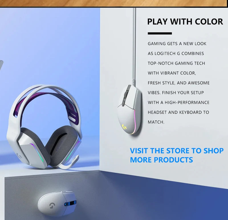 [Limited-time Discount] Logitech G402/M100R/G102 Gaming Mouse - The Perfect Time to Purchase!
