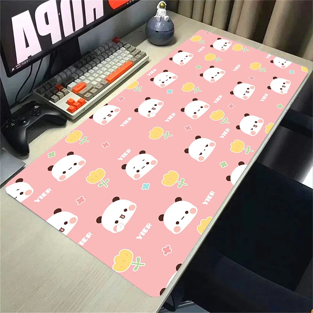 Bubu Dudu Gamer Deskmat Xxl Mouse Pad Anime Computer Table Mat Pc Gaming Accessories Mousepad Large Mats Office Mause Pads Setup