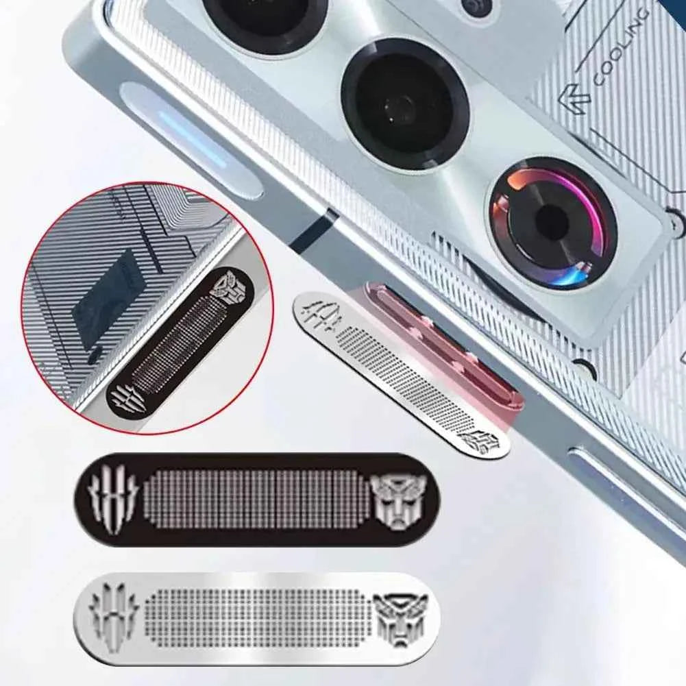For Red Magic 10 Pro/10 Pro Plus Phone Dustproof Net Stickers Anti-Dust For RedMagic Earpiece Speaker Hole Metal Mesh Dust Cover