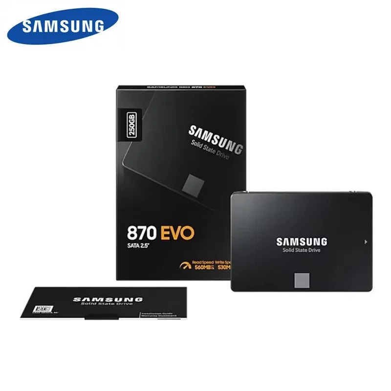 Samsung 2.5'' SATAIII SSD 870 Evo 2TB 1TB 500GB 250GB Internal Solid State Drive Storage Disk For Laptop Desktop - WinSupport Tech