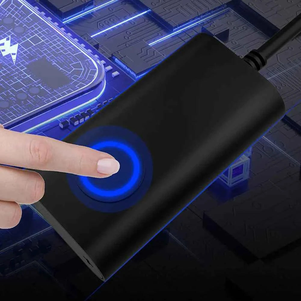 2 in 1 USB Type-C Mouse Jiggler with ON/OFF Switch Virtual Mouse Mover Drive Free Automatic Mouse Shaker Keeps Computer Awake