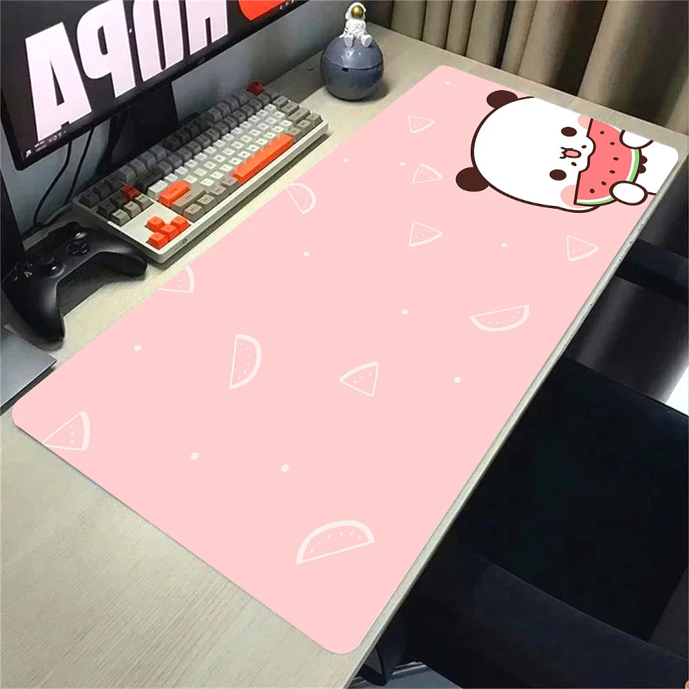 Bubu Dudu Gamer Deskmat Xxl Mouse Pad Anime Computer Table Mat Pc Gaming Accessories Mousepad Large Mats Office Mause Pads Setup