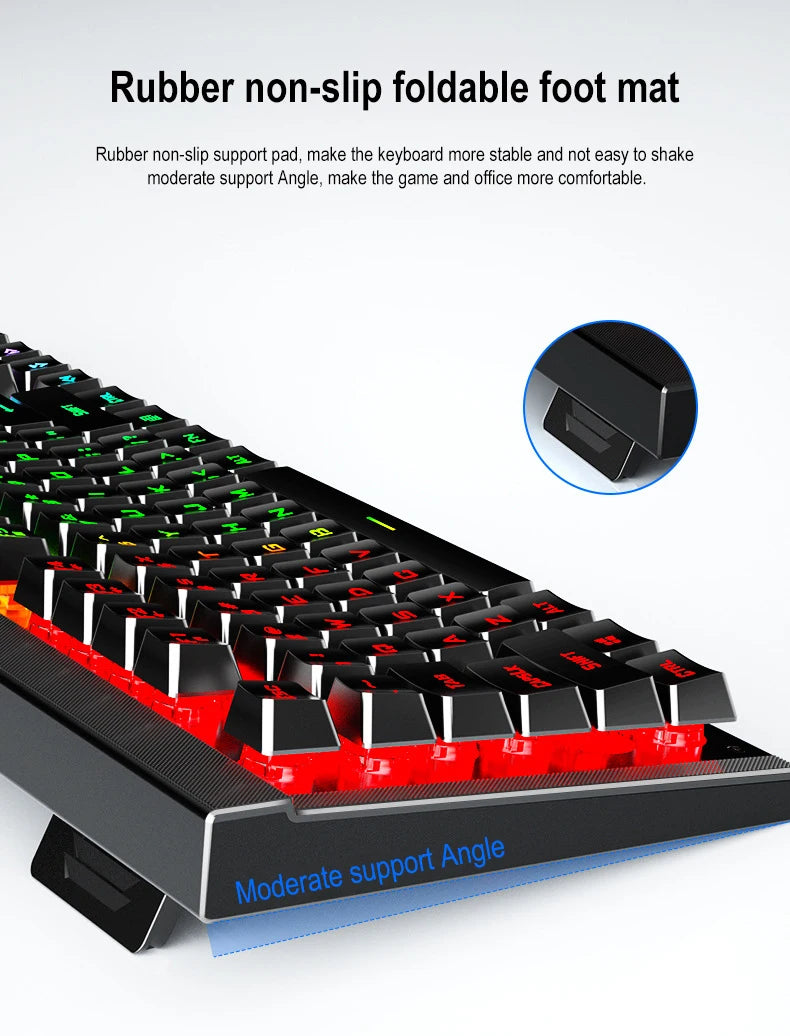 T610 Wireless Keyboard & Mouse Combo Rechargeable Notebook, Desktop Office, Home Gaming, E-sports Keyboard & Mouse