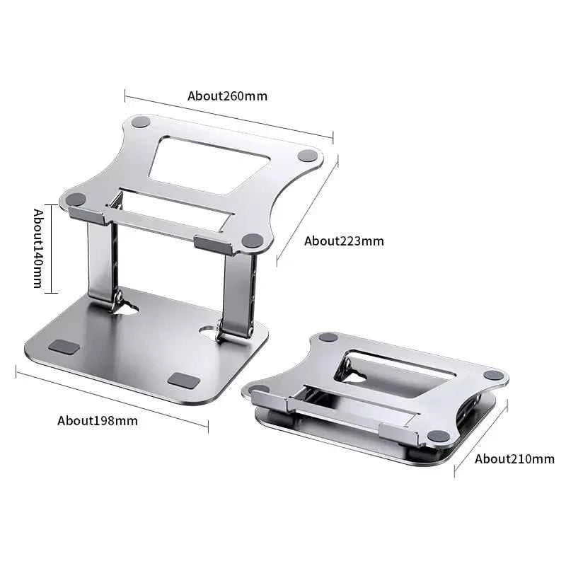 Laptop/Tablet Stand Adjustable Aluminum Alloy, up to 17 
