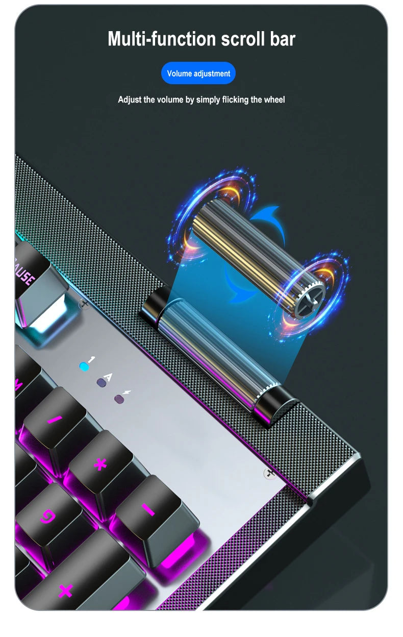 T610 Wireless Keyboard & Mouse Combo Rechargeable Notebook, Desktop Office, Home Gaming, E-sports Keyboard & Mouse