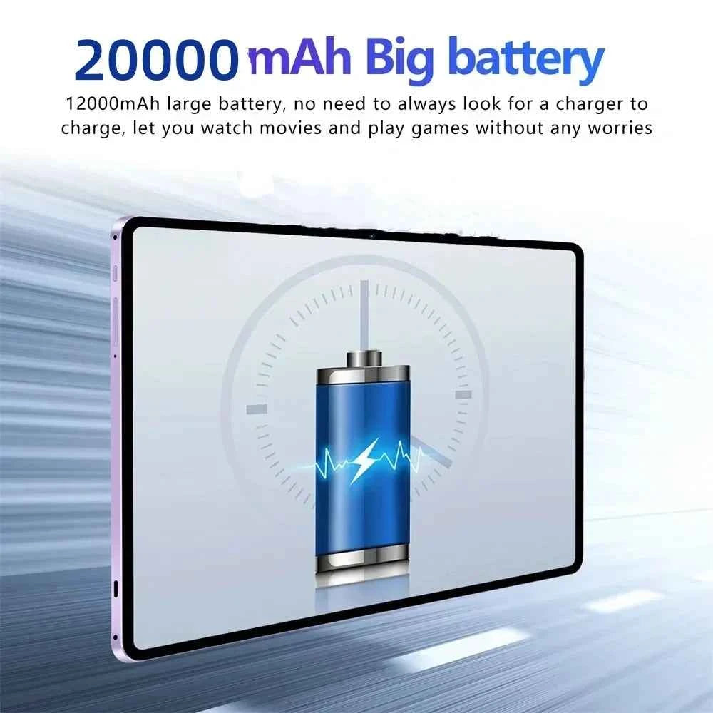 2026 New Original Pad 16 PRO Snapdragon 8Gen3 Android Tablet 16 11Inch Hd 24Gb+2Tb 20000 Mah 5g DualSim Bluetooth Wifi TabletsPc