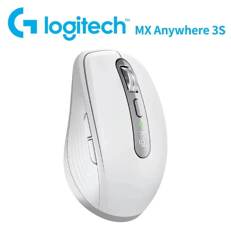 Logitech MX Anywhere 3S All-in-One Portable Wireless Mouse Silent Click 8000DPI Multi-Device for Laptop Computer Peripherals