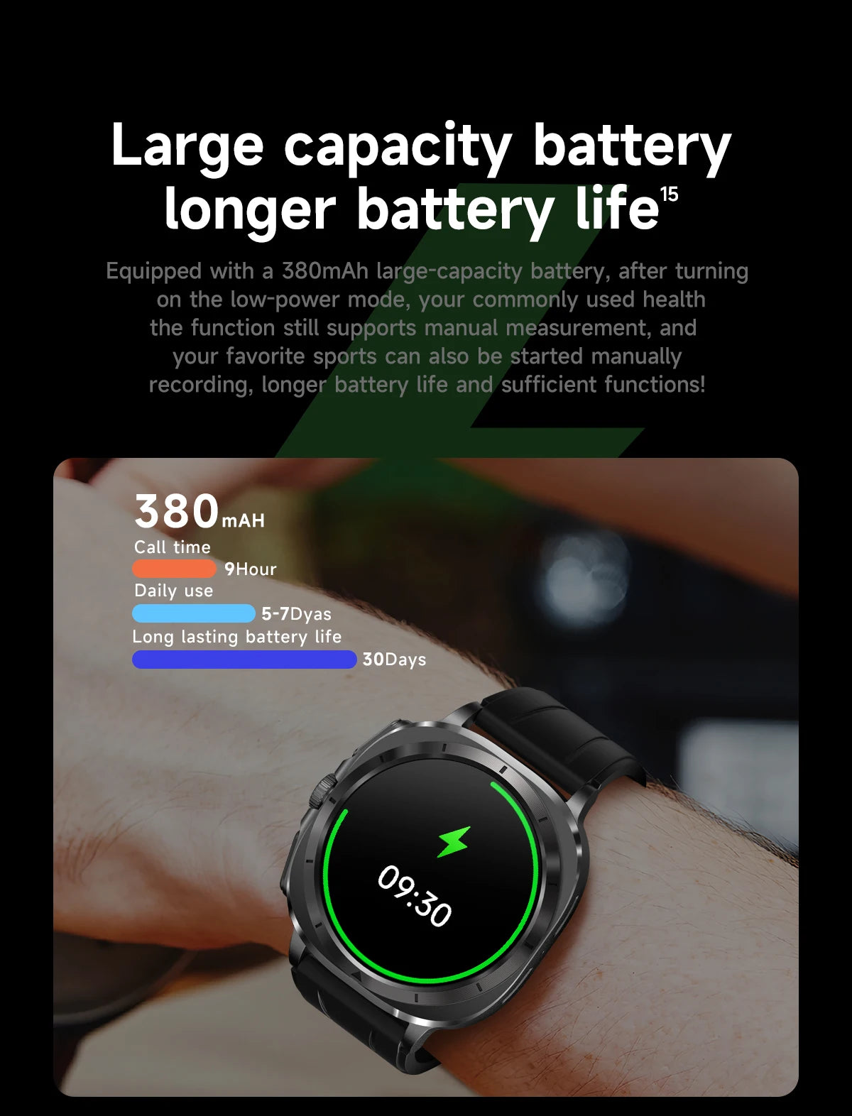 New Health Watch Uric Acid Blood Pressure Blood oxygen Body Analysis Body Fat SmartWatch ECG+PPG Bluetooth call Clock Women Men