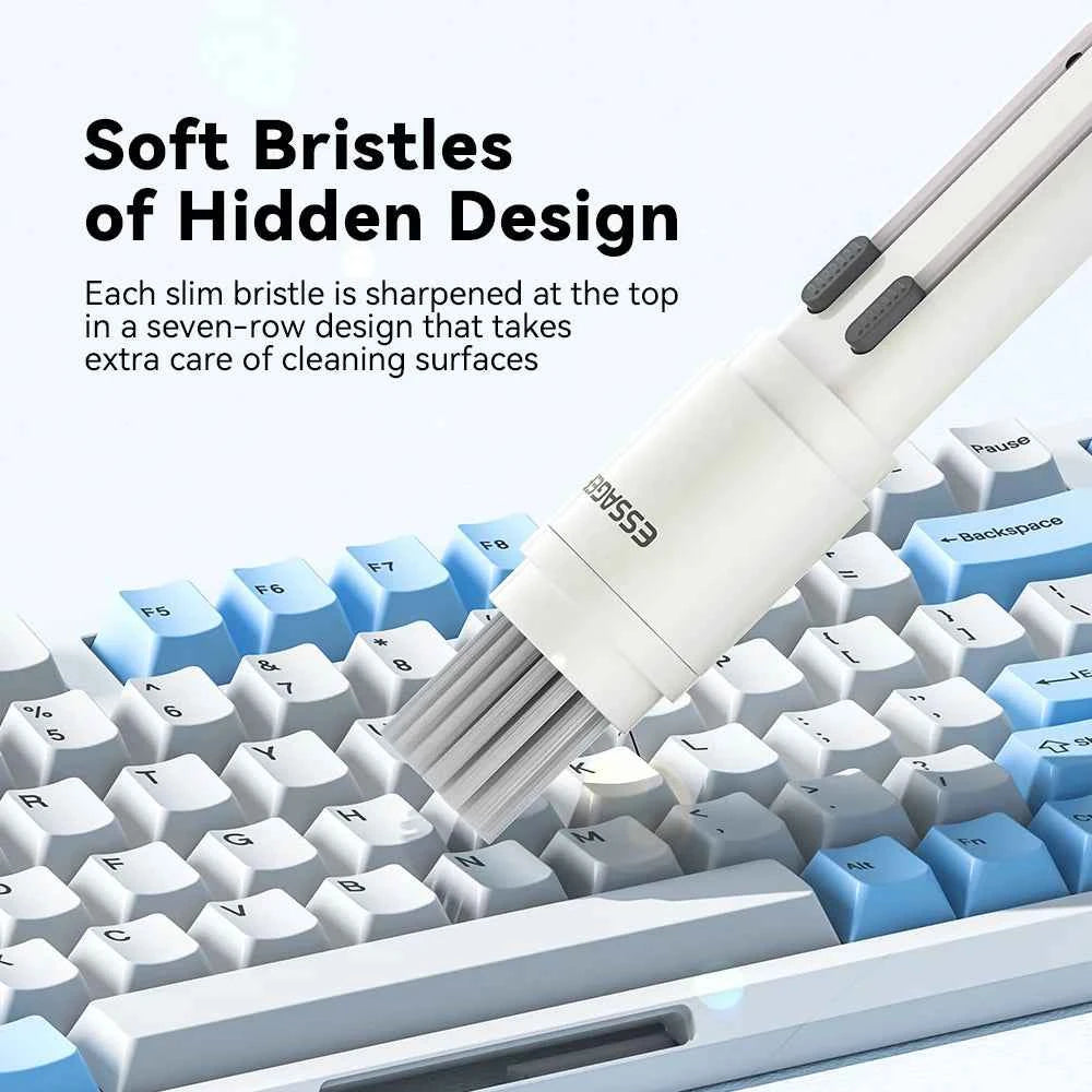 Essager 5 in 1 Cleaning Kit  For Computer Keyboard Cleaner Brush Earphones Cleaning Pen For AirPods Pro 3 iPhone Cleaning Tools