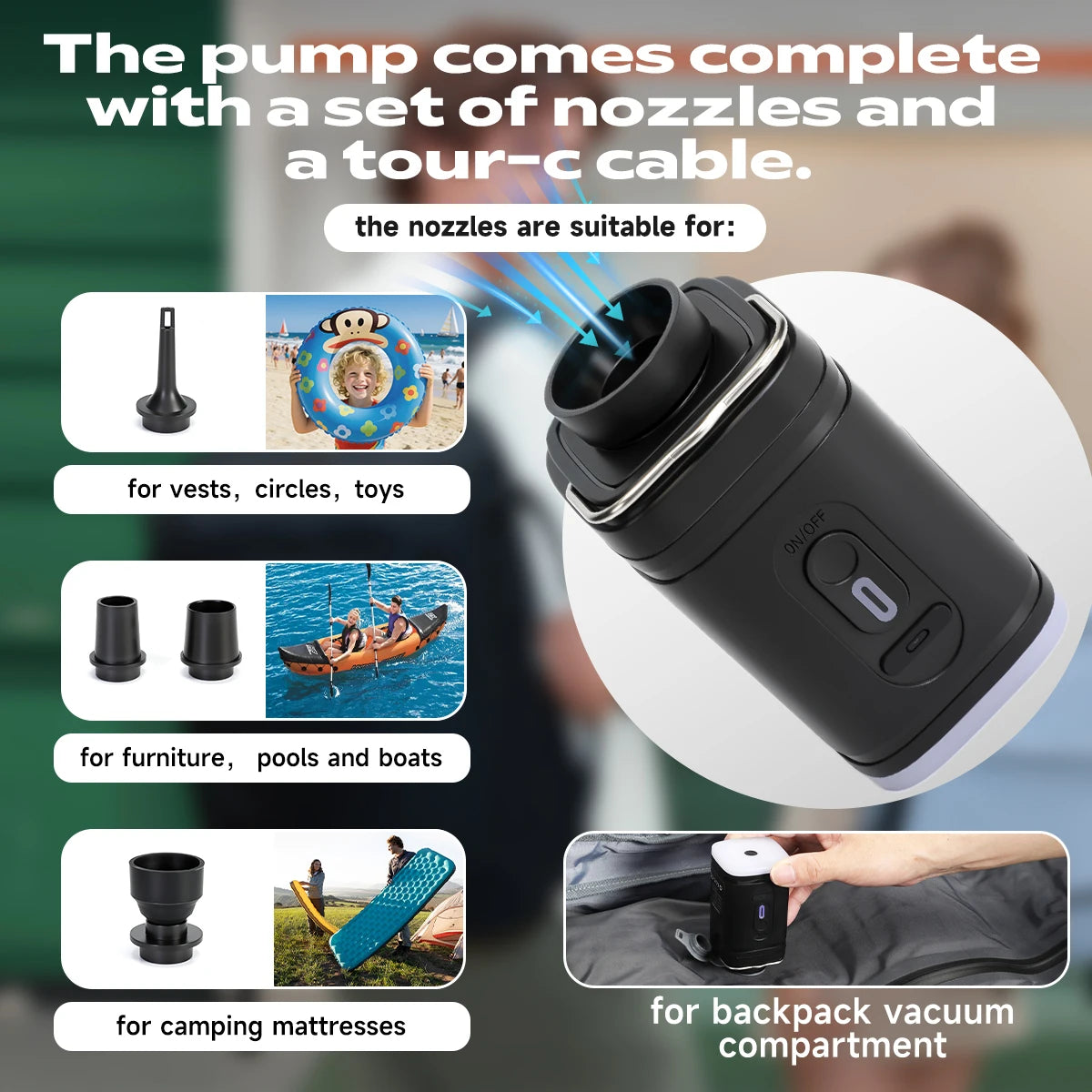 Tigernu Vacuum Compression Backpack Men Women Expandable Travel Backpacks Luggage With USB Large Capacity For 17 Laptop Back