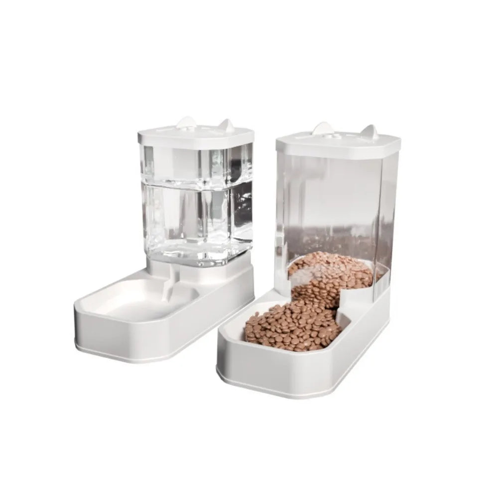 Automatic Cat Feeder Large Capacity 3.3L Pet Water Dispenser Stable Pet Supplies Cat Food Dispenser for Cats and Dogs