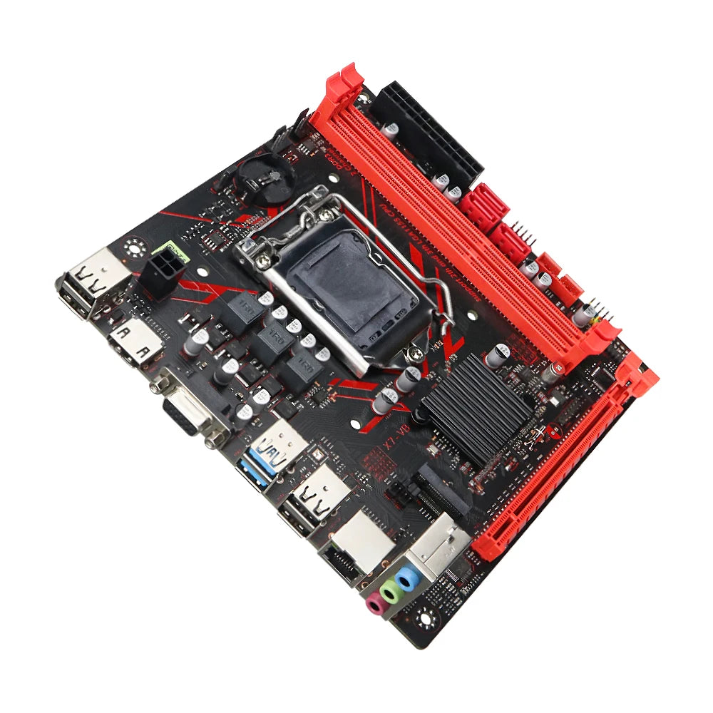 SOYO H61 Gaming Motherboard Kit with Intel  LGA1155 CPU i5 2500 DDR3 8G*2 Memory M.2 SATA Desktop Computer components